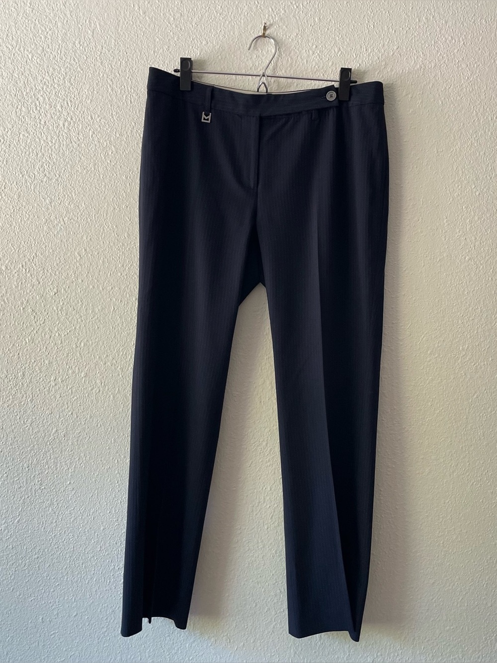 Michael Kors Women’s Size 10 Navy Pinstripe Dress Pants Career Classic